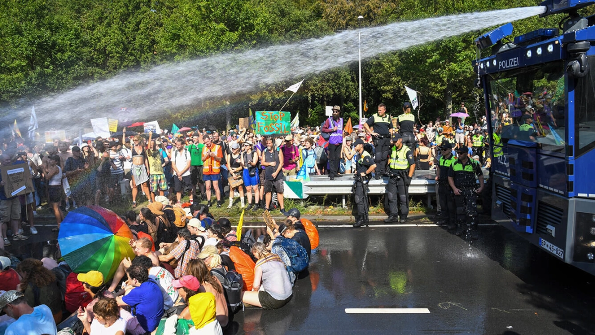 Demonstreren onder druk?